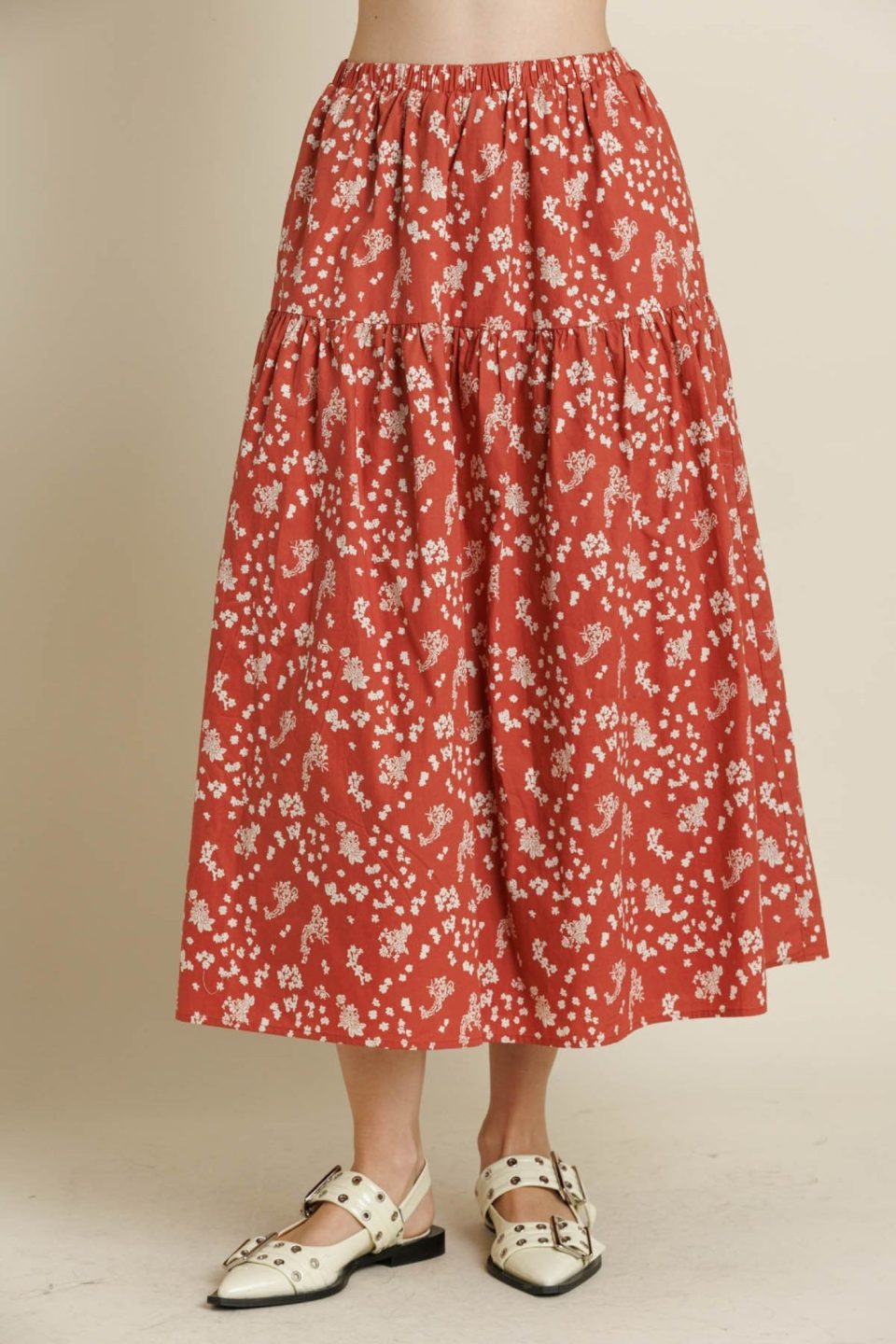 AMAYA FLORAL MAXI SKIRT