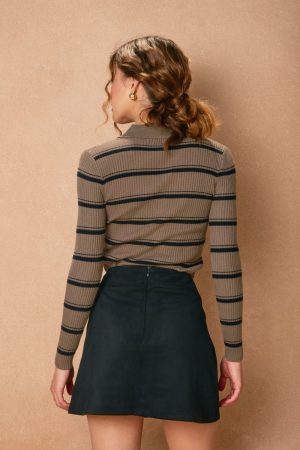 BLAIR SUEDE MINI SKIRT