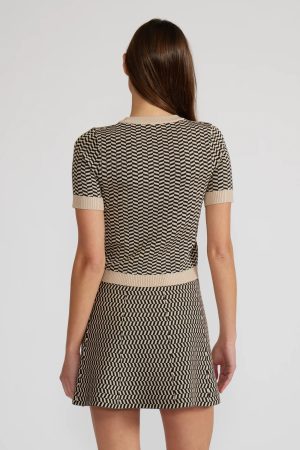 WARREN PIP KNIT SKIRT