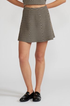 WARREN PIP KNIT SKIRT