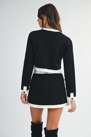 BLAIR KNIT MINI SKIRT